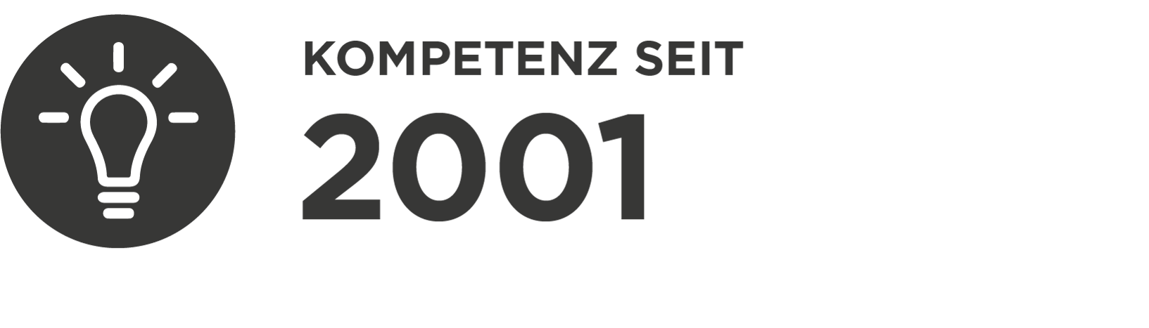 Icon Kompetenz seit 2001 von InfoGuard
